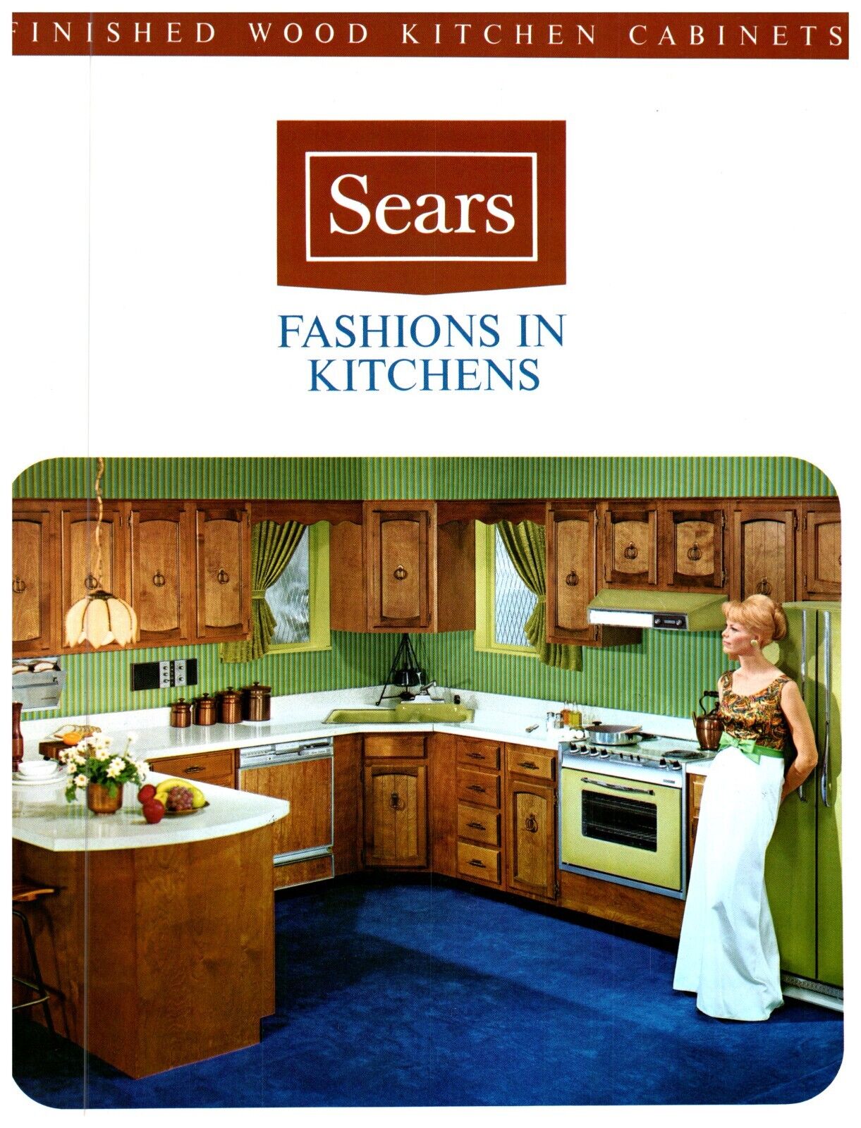 1960's Sears Roebuck Kitchen Cabinet Remodel Vintage Brochure – techrewinds