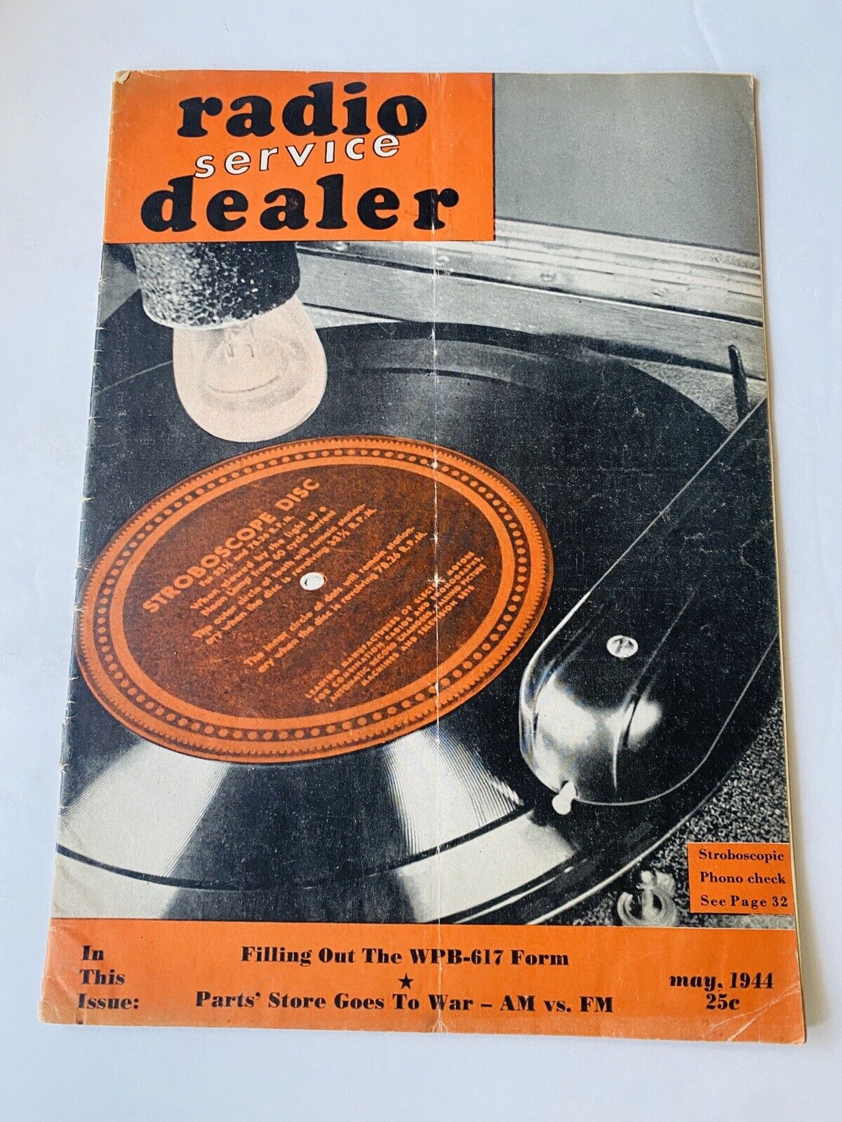 1940s Radio Service Dealer Record Player Speakers Audiophile Catalog W