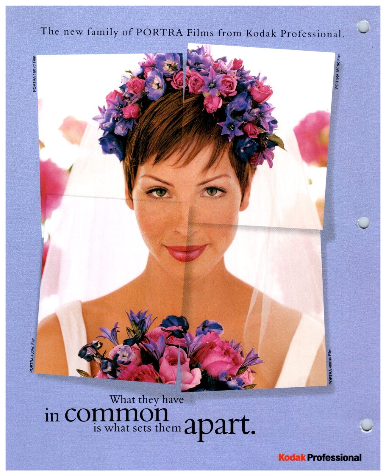 1990s Kodak Portra 400 Film Professional Catalog Brochure RARE