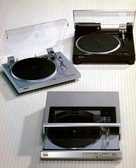 Sony Turntables LX FL 1980s Audio Brochure (PDF) (E-BOOK)
