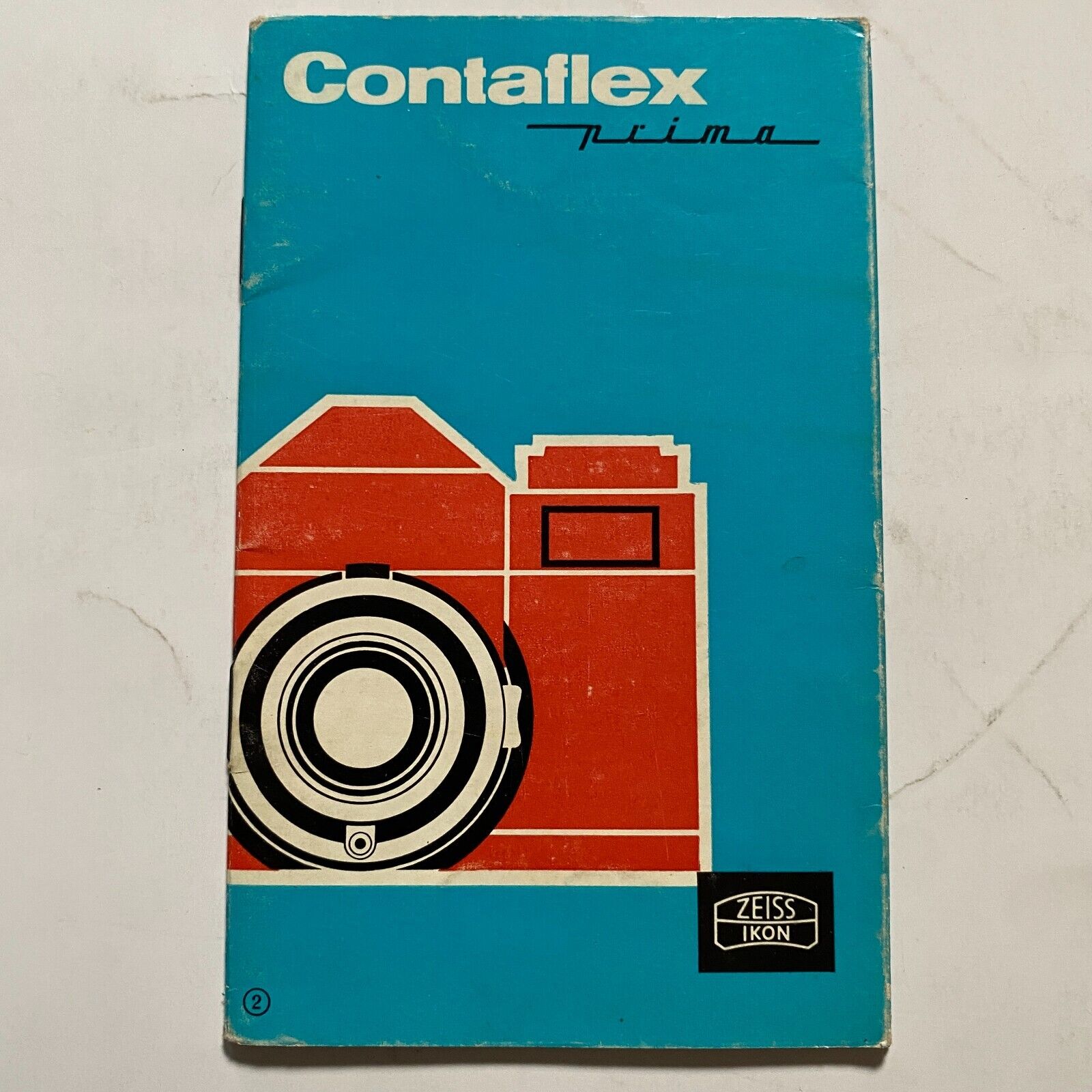 ZEISS-IKON Contaflex Prima Original Manual Instructions for Use / Guid ...