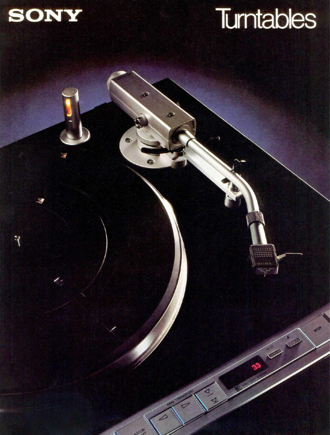 Sony Turntables 1980 Brochure (PDF) (E-BOOK)